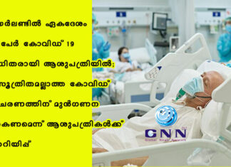 അയർലണ്ടിൽ ഏകദേശം 900 പേർ കോവിഡ് -19 ബാധിതരായി ആശുപത്രിയിൽ; ആസൂത്രിതമല്ലാത്ത കോവിഡ് പരിചരണത്തിന് മുൻഗണന നൽകണമെന്ന് ആശുപത്രികൾക്ക് മുന്നറിയിപ്പ്