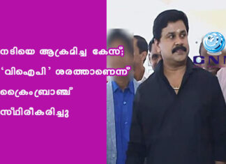 നടിയെ ആക്രമിച്ച കേസ്; ‘വിഐപി’ ശരത്താണെന്ന് ക്രൈംബ്രാഞ്ച് സ്ഥിരീകരിച്ചു