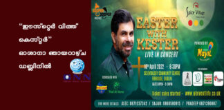 “ഈസ്റ്റെർ വിത്ത് കെസ്റ്റർ” ഓശാനാ ഞായറാഴ്ച ഡബ്ലിനിൽ