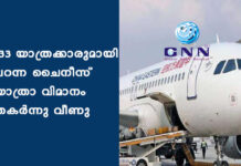 133 യാത്രക്കാരുമായി പറന്ന ചൈനീസ് യാത്രാ വിമാനം തകര്ന്നു വീണു