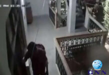 നാട്ടില് പൂട്ടിയിട്ട വീട്ടില് കയറിയ മോഷ്ടാവിനെ അമേരിക്കയില് നിന്ന വീട്ടുടമ പിടികൂടി