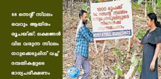 68 സെന്റ് സ്ഥലം വെറും ആയിരം രൂപയ്ക്ക്; ലക്ഷങ്ങൾ വില വരുന്ന സ്ഥലം നറുക്കെടുപ്പിന് വച്ച് ദമ്പതികളുടെ ഭാഗ്യപരീക്ഷണം