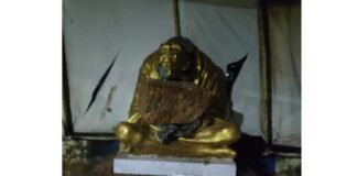 കോൺഗ്രസ് ഓഫീസിലെ ഗാന്ധി പ്രതിമയുടെ തല വെട്ടി മാറ്റി; സംസ്ഥാനത്ത് പലയിടങ്ങളിലായി സംഘർഷ സാധ്യത