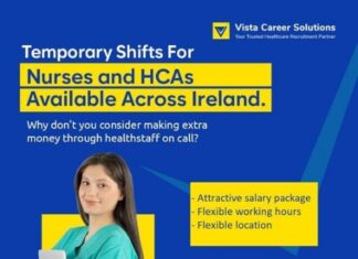 Vista career solutions ആകർഷകമായ ശമ്പള പാക്കേജോടു കൂടി അയർലണ്ടിൽ ഏജൻസി ഹെൽത്ത് കെയർ സ്റ്റാഫുകളെ റിക്രൂട്ട് ചെയ്യുന്നു