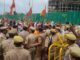 ലുലു മാളിനെതിരെ ഹിന്ദുമഹാസഭയുടെ വൻ പ്രതിഷേധം