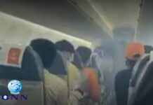 ക്യാബിനകത്ത് പുക; സ്പൈസ് ജെറ്റ് വിമാനം തിരിച്ചിറക്കി
