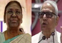 രാഷ്ട്രപതി തെരഞ്ഞെടുപ്പ് വോട്ടിംഗ് പൂർത്തിയായി; ആറ് എംപിമാർ വോട്ട് ചെയ്തില്ല