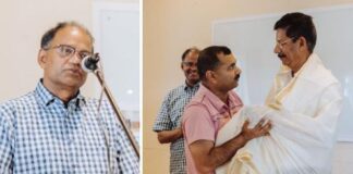 പ്രൊഫ T J ജോസഫ് അയർലണ്ട് മലയാളി സമൂഹത്തിന്റെ ആദരം ഏറ്റുവാങ്ങി