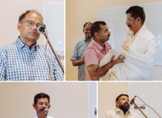 പ്രൊഫ T J ജോസഫ് അയർലണ്ട് മലയാളി സമൂഹത്തിന്റെ ആദരം ഏറ്റുവാങ്ങി