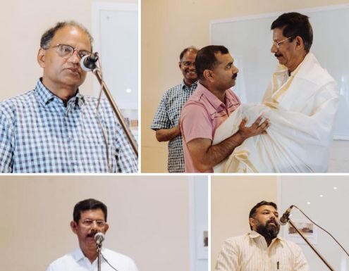 പ്രൊഫ T J ജോസഫ് അയർലണ്ട് മലയാളി സമൂഹത്തിന്റെ ആദരം ഏറ്റുവാങ്ങി