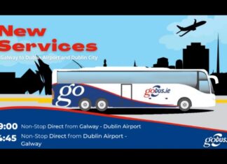 തിങ്കളാഴ്ച മുതൽ Galway – Dublin Airport റൂട്ടുകളിൽ gobus.ieൻ്റെ 2 പുതിയ സേവനങ്ങൾ വരുന്നു