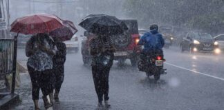 സംസ്ഥാനത്ത് ഇന്നും ഒറ്റപ്പെട്ട ശക്തമായ മഴ തുടരാൻ സാധ്യത; നാല് ജില്ലകളിൽ യെല്ലോ അലർട്ട്