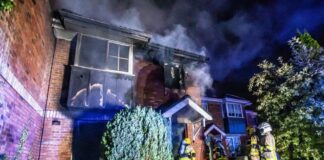 ലൂക്കനിൽ അർദ്ധരാത്രി വീട് കത്തിച്ചു; ഗാർഡ അന്വേഷണം ആരംഭിച്ചു