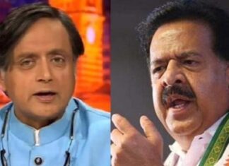 കോൺഗ്രസ് അധ്യക്ഷനാകാൻ തരൂരിന് യോഗ്യതയില്ല: രമേശ് ചെന്നിത്തല