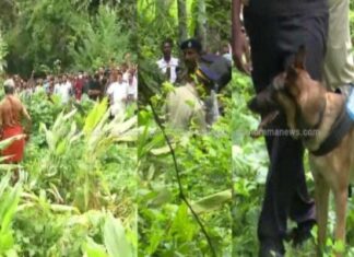 ഭഗവൽ സിങ്ങിന്റെ വീട്ടുവളപ്പിൽ നിന്ന് അസ്ഥി കണ്ടെത്തി