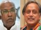 ത്രിപാഠിയുടെ പത്രിക തള്ളി; മത്സരം മല്ലികാർജുൻ ഖാർഗെയും ശശി തരൂരും തമ്മിൽ
