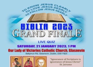 ‘BIBLIA 2023’ ജനുവരി 21 ശനിയാഴ്ച