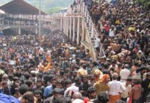 മകരവിളക്ക് ദിവസം ശബരിമലയിൽ നിയന്ത്രണം; ഭക്തർക്ക് പ്രവേശനം ഉച്ചയ്ക്ക് 12 മണി വരെ