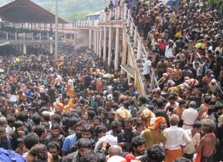 മകരവിളക്ക് ദിവസം ശബരിമലയിൽ നിയന്ത്രണം; ഭക്തർക്ക് പ്രവേശനം ഉച്ചയ്ക്ക് 12 മണി വരെ