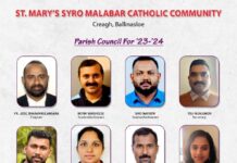 അയർലണ്ട് സീറോ മലബാർ സഭക്ക് ബല്ലിനസ്ലോയിൽ പുതിയ കുർബാന സെൻ്റർ