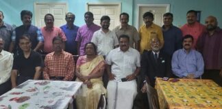 അനോജ്കുമാറിന് ഹൂസ്റ്റണിൽ ഊഷ്മള സ്വീകരണം നൽകി