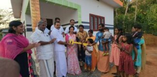 എക്യൂമെനിക്കൽ ഫെഡറേഷൻറെ സ്നേഹ ഭവനത്തിൻറെ താക്കോൽ ദാനം നിർവ്വഹിച്ചു