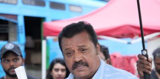 ഗരുഡനിൽ എസ്.പി ഹരീഷ്മാധവനെ അവതരിപ്പിക്കാൻ സുരേഷ് ഗോപി എത്തി