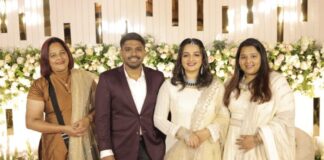 മുൻ കാല നായിക ഷബാനയുടേയും പ്രമുഖ ചലച്ചിത്രനിർമ്മാണ-വിതരണ സ്ഥാപനങ്ങളുടെ ഉടമ മുഹമ്മദ് സലിമിൻ്റെയും മകൾ ഫാത്തിമ സലിം വിവാഹിതയായി