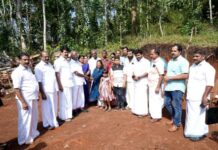 ക്രാന്തിയുടെ കരുതലിൻ കൂടിന് തുടക്കമായി; വീടിനു എംഎം മണി തറക്കല്ലിട്ടു