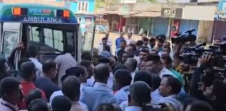 വയനാട്ടിൽ കാട്ടാനയുടെ ആക്രമണത്തിൽ കൊല്ലപ്പെട്ട പോളിൻ്റെ മൃതദേഹം പുൽപ്പള്ളിയിൽ എത്തിച്ചു; പ്രതിഷേധവുമായി നാട്ടുകാർ രംഗത്ത്