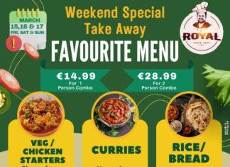 റോയൽ റെസ്റ്റോറന്റിൽ Weekend Special Take Away Favourite Menu