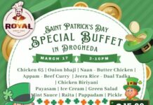 റോയൽ റെസ്റ്റോറന്റിൽ Saint Patrick’s Day Special Buffet