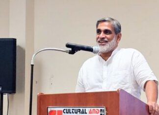 വേണു രാജാമണിക്കു ഡാളസ് കേരള അസോസിയേഷനിൽ ഊഷ്മള സ്വീകരണം