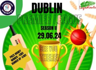 Just Right Overseas Studies Ltd അവതരിപ്പിക്കുന്ന “Dublin Premier League- All Ireland Cricket Tournament” രണ്ടാം സീസൺ ജൂൺ 29ന്