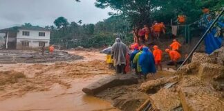 വയനാട് ഉരുൾപൊട്ടൽ ദുരന്തം; മരണസംഖ്യ ഉയരുന്നു, ഇതുവരെ സ്ഥിരീകരിച്ചത് 159 മരണം