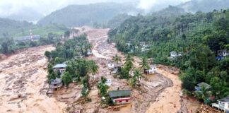 വയനാട് ഉരുൾപൊട്ടൽ മരണം 83 ആയി; മുണ്ടകൈയിൽ വീണ്ടും മലവെള്ളപ്പാച്ചിൽ