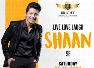 സംഗീതരാവുണരാൻ ഇനി മണിക്കൂറുകൾ; SHAAN LIVE IN CONCERT ഇന്ന് വൈകുന്നേരം 6 മണിക്ക് ഡബ്ലിനിൽ