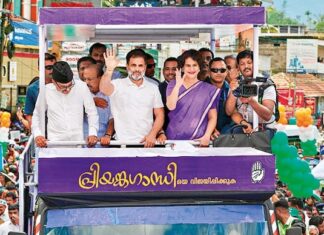 ഉപതെരഞ്ഞെടുപ്പ് പ്രചാരണം; പ്രിയങ്ക ഗാന്ധി വയനാട്ടിലെത്തി
