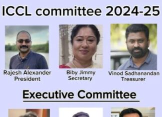 ഇന്ത്യൻ കൾച്ചറൽ കമ്മ്യൂണിറ്റി ലീഷിന് നവനേതൃത്വം
