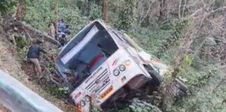 കെഎസ്ആർടിസി ബസ് കൊക്കയിലേക്ക് മറിഞ്ഞു; നാല് മരണം