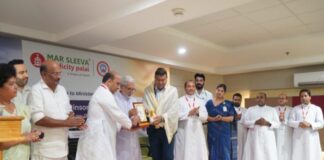 ഓസ്ട്രേലിയൻ മന്ത്രി ജിൻസൺ ആന്റോ ചാൾസിന് മാർ സ്ലീവാ മെഡിസിറ്റിയിൽ സ്വീകരണം നൽകി