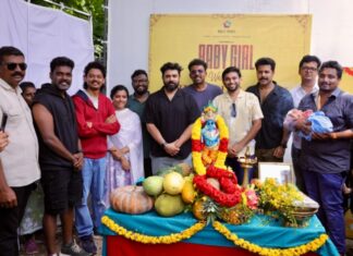 ബേബി ഗേളിൽ നിവിൻ പോളിനായകൻ; വിഷുനാളിൽ അഭിനയിച്ചു തുടങ്ങി
