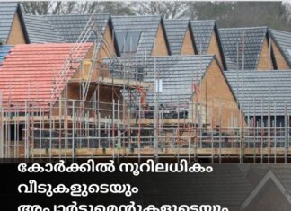 കോർക്കിൽ നൂറിലധികം പുതിയ വീടുകളുടെയും അപ്പാർട്ടുമെന്റുകളുടെയും പ്ലാനിംഗ് അംഗീകാരം റദ്ദാക്കി