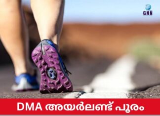 DMA അയർലണ്ട് പൂരം വാക്കത്തോൺ 2025 സമാപിച്ചു.