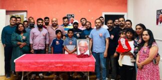 എഐസി കോർക്ക്-കിൽക്കെനി ബ്രാഞ്ച് വിഎസ് അനുശോചന യോഗം നടത്തി