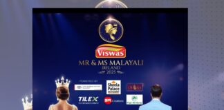 വിശ്വാസ് ‘MR & MS MALAYALI IRELAND’ ജൂലൈ 6ന്; രജിസ്ട്രേഷൻ ഉടൻ അവസാനിക്കും
