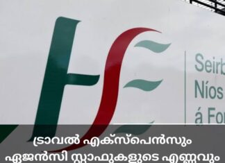 218 മില്യൺ യൂറോയുടെ അമിത ചെലവ് പരിഹരിക്കാനായി HSE ട്രാവൽ എക്സ്പെൻസും ഏജൻസി സ്റ്റാഫുകളെയും വെട്ടിക്കുറയ്ക്കും
