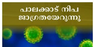 പാലക്കാട് നിപ ജാഗ്രതയേറുന്നു; ഹൈ റിസ്ക് കോൺടാക്ട് ലിസ്റ്റിലുള്ള രണ്ട് പേർക്ക് പനി ബാധിച്ചു
