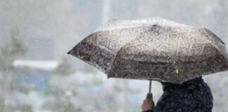 അയർലണ്ടിലുടനീളം കനത്ത മഴയ്ക്കും ശക്തമായ കാറ്റിനും സാധ്യത