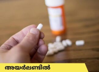 അയർലണ്ടിൽ വേദനസംഹാരികളുടെ ഉപയോഗത്തിൽ ഗണ്യമായ വർദ്ധനവ്